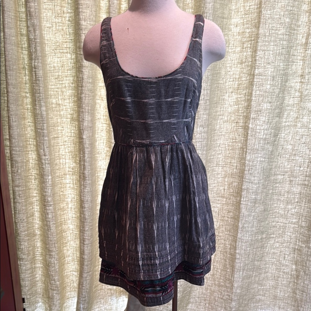 Gray Sleeveless Dress